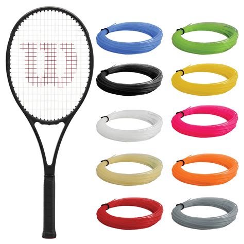 wilson tennis racket strings